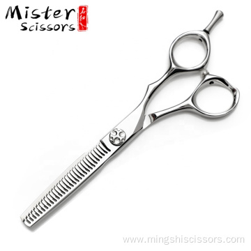 SUS440C Steel Professional Barber Scissors For Thinning